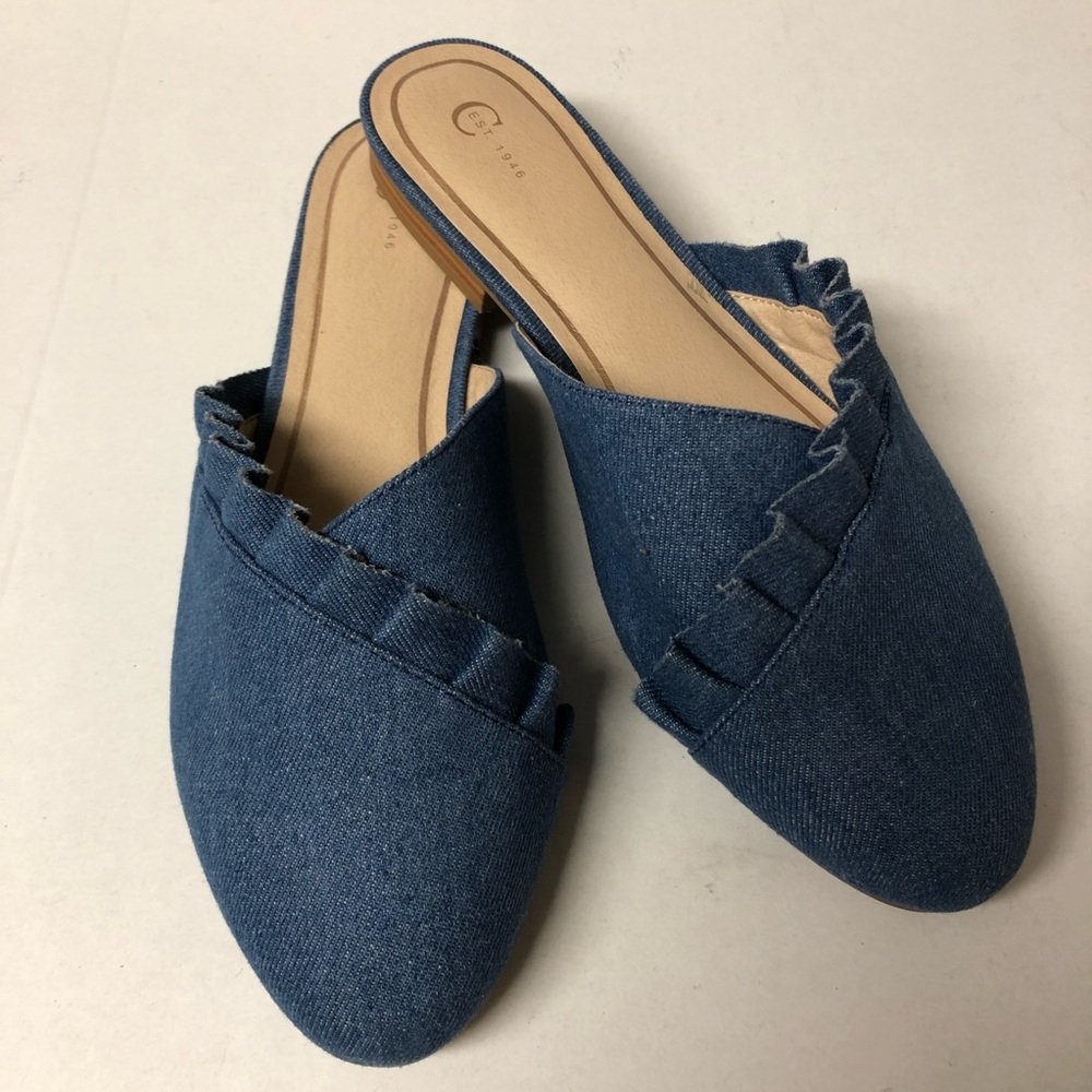 C EST. 1946 SLIDE ON DENIM SHOES - Picture 4 of 6